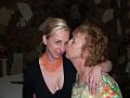 Pam kisses Christy